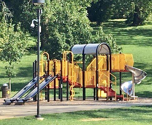 One of two playgrounds.