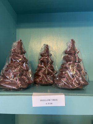 Chocolate Christmas trees