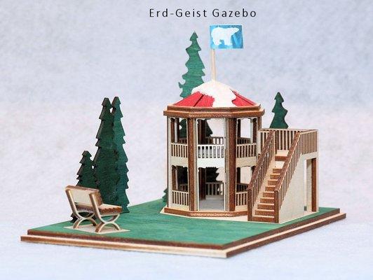 Erd-Geist Gazebo 2020 Winter Village Building