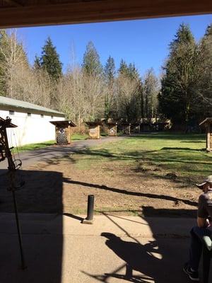 Graduated outdoor range