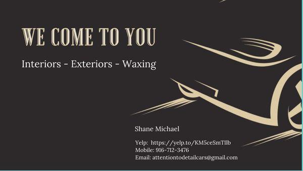 Business cards.