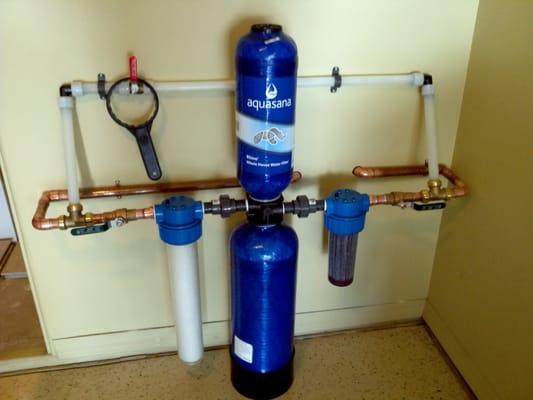 Experienced Aquasauna water salt-free softener/filtration systems