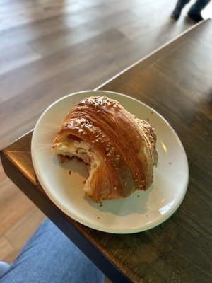 Ham and cheese croissant