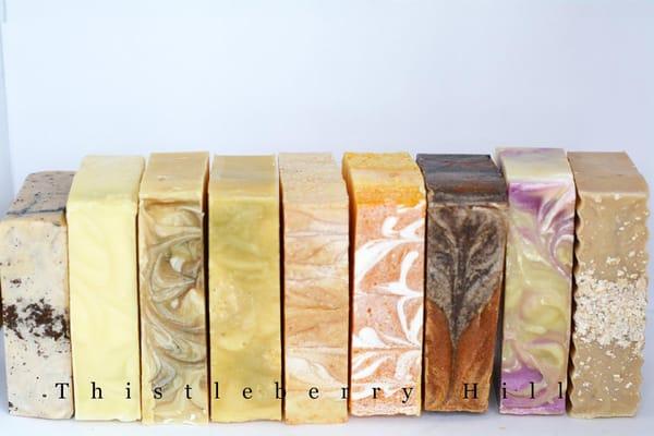 Handcrafted Soaps made with healthy ingredients to soothe your skin