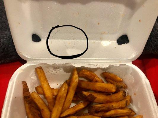 Hairy fries