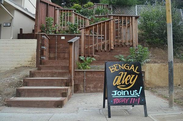 Bengal Alley - San Francisco Street Park and Staircase