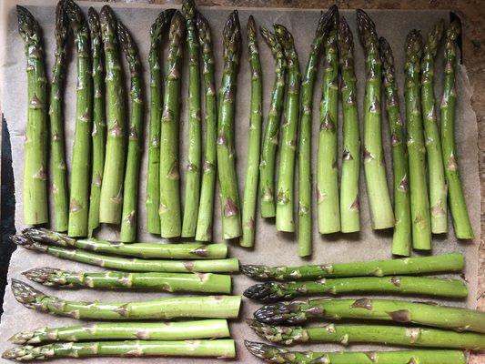 Local Roasted Asparagus