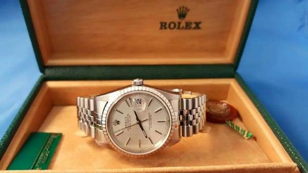 We sell pre-owned high end watches. Each has been serviced by our watchmaker and comes with a 6 month warranty.