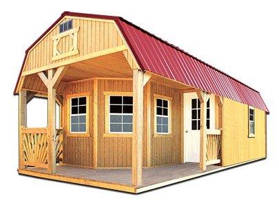 Deluxe Lofted Playhouse