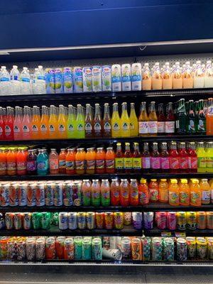 Wide selection of drinks