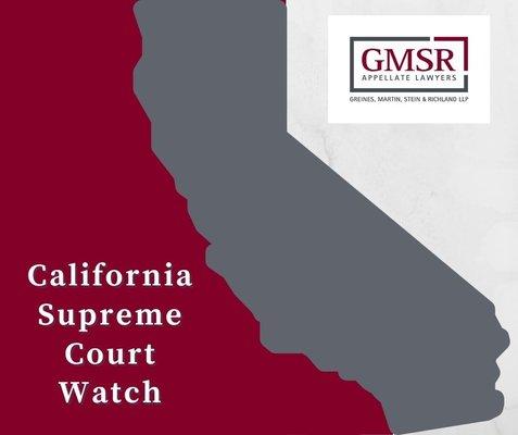 California Supreme Court Watch