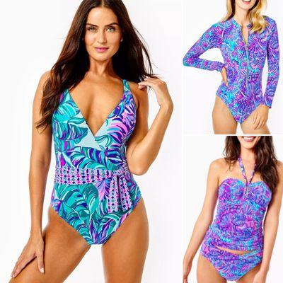 Perfect for your winter vacay to somewhere warm! Lilly Pulitzer Swimwear.