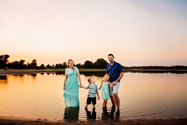 Outdoor family photography