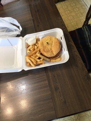 Tenderloin and fries