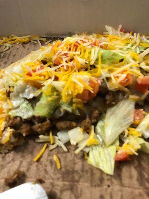 Taco pizza