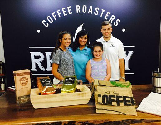 The Refinery Coffee Co. is a family owned business.  (Established in 2004)