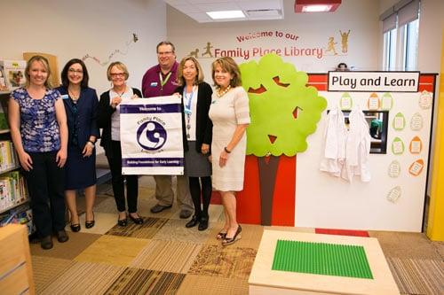 Sheridan Library designated as a Family Place Library.