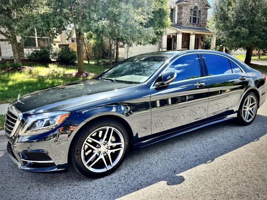 S Class Mercedes with the Maybach Executive Package