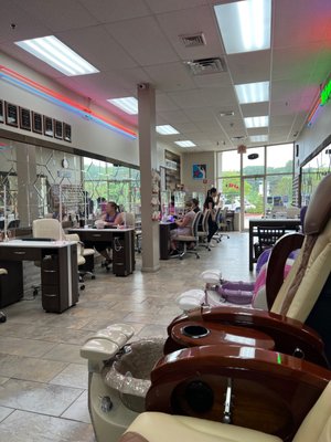 Nail salon