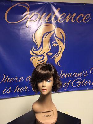 Synthetic lace front by Ellen Wille. Made with premium synthetic fiber, it is lightweight and move like your own hair