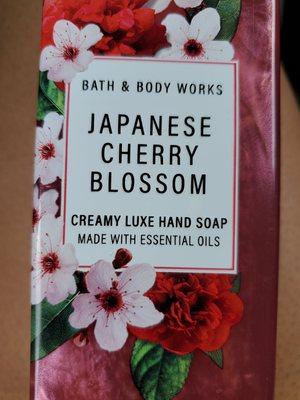 Japanese Cherry Blossom Creamy Luxe Hand Soap