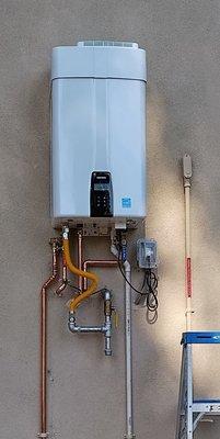 Tankless water heater Navien