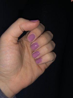 Shellac manicure