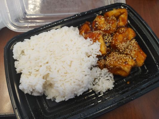 Sesame tofu