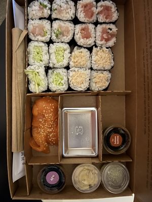 To go sushi rolls