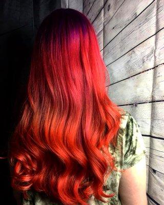 Vivid color-blend done by Chelsea.