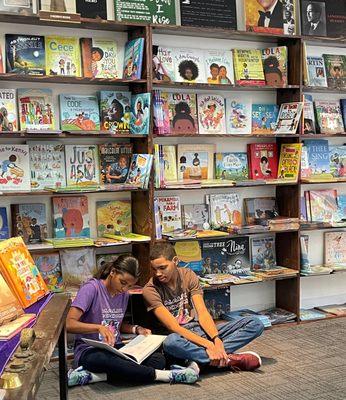 Teens at Malik Books