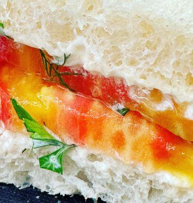 Heirloom Tomato Sandwich