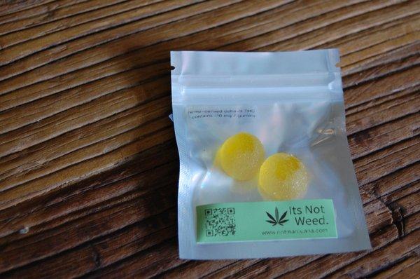 Hemp THC Gummies, 2 pack.