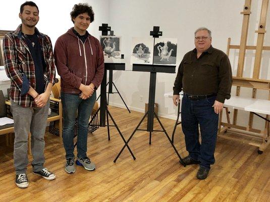 Tom Garney Oil Painting Class.  The Fundamentals of Oil Painting.  February 20 thru 23, 2019 from 6 to 9 pm.