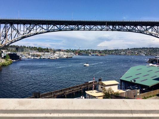 View from Fremont Bridge