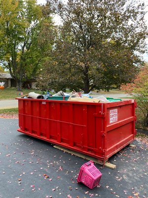 Clean out of a home we are listing.