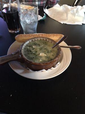 Chicken Florentine Soup