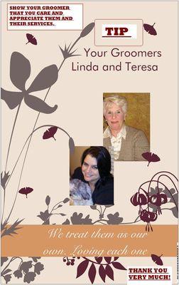 Lin Lar groomer's 
 Linda Kittle
 Teresa Phelps