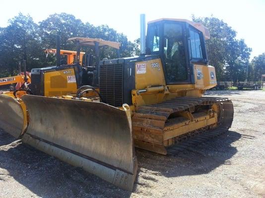 John Deere 700J Cab Dozer