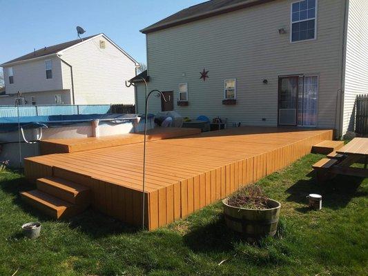 Stained Deck