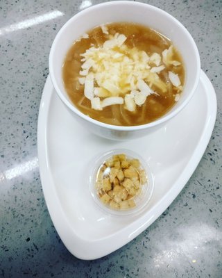 French onion soup!