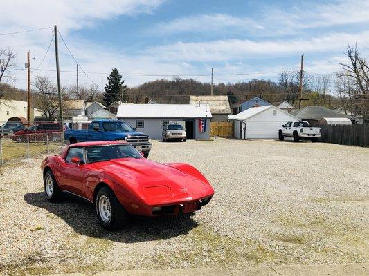 Color correction 1979 Corvette