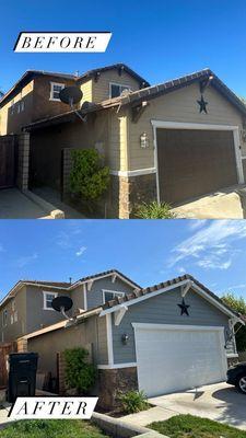 Exterior painting 
Quality paint