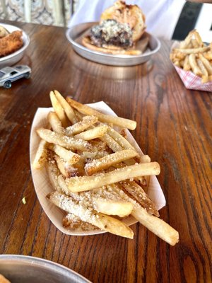 White Truffle Parmesan Fries