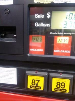 Cheap gas