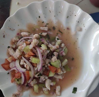 Shrimp ceviche