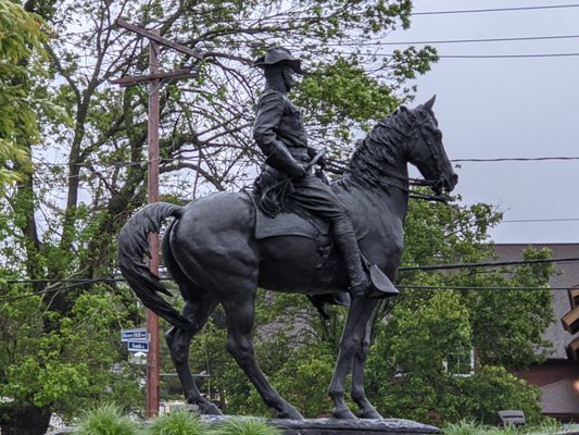 Theodore Roosevelt Rough Rider Statue