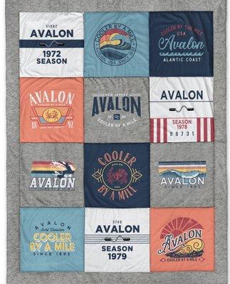 Avalon Beachtag Blanket 2021