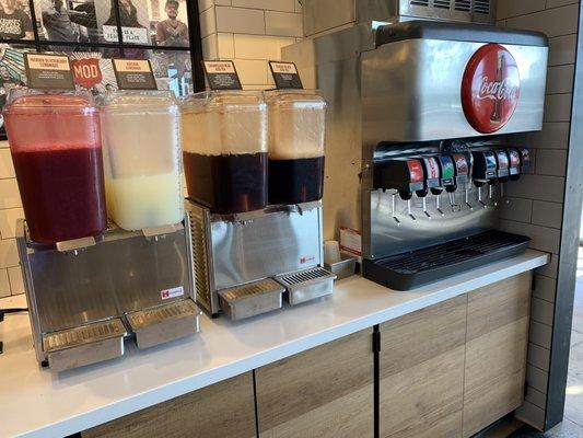 Soda fountain with good non-soda choices