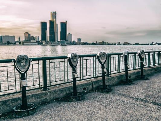 A picture of the Detroit Skyline from Windsor, Ontario, Canada. (Did I mention we also do Canadian immigration?)